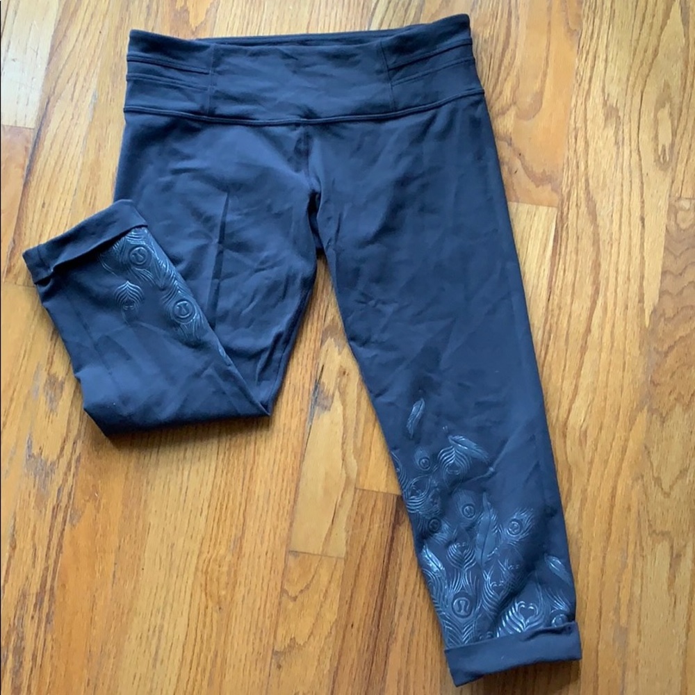 Lululemon, Grey, Cropped Legging